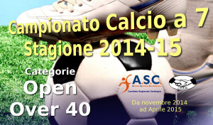 Banner Campionato Calcio a 7 2014-15