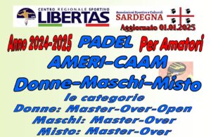 PADEL "AMERI - CAAM" 2024/2025 @ CAGLIARI